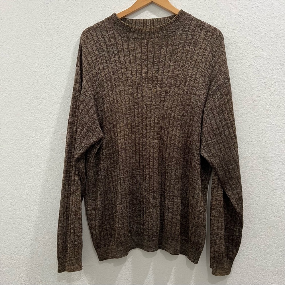 Vintage 1990s Pronto-Uomo Crewneck Sweater / Basic Essential‎ Men’s Medium